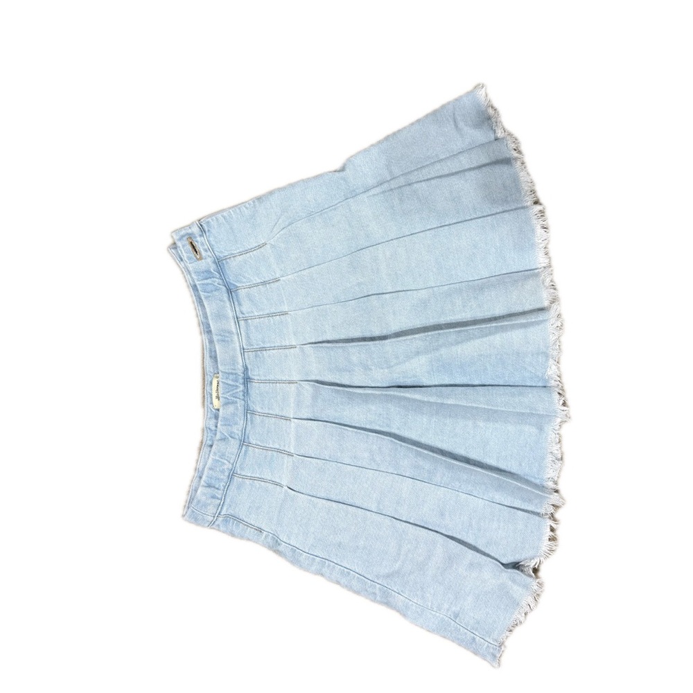 Bellerose Girls Light Blue Denim Skirt